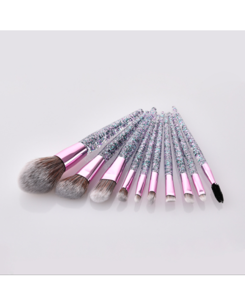 High Quality Synthetic Fiber Makeup Brush Set For Women