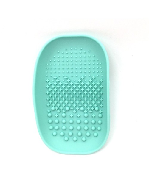 Silicone Circle 15.2*8.3 Makeup Brush Cleaner Makeup Tools Cleaner Cleaning Washing Beauty Tools Pad Mat