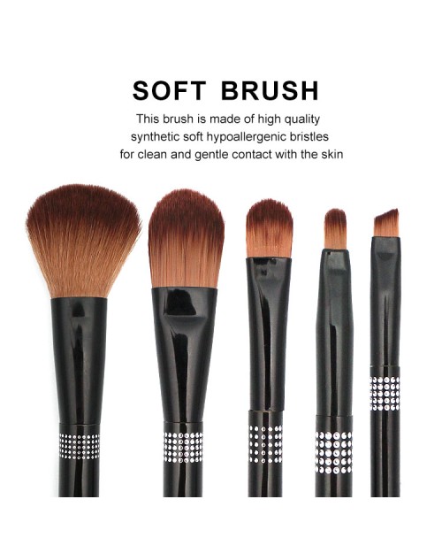 Makeup Brushes Set Women Professional Rhinestone Eye Brushes Makeup Brushes Sets