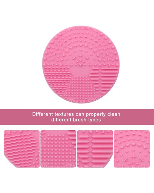 Hot Sale  Makeup Tools Silicone Mat Makeup Brush Cleaner For Women And Girl