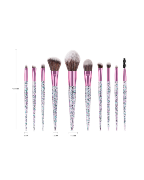 High Quality Synthetic Fiber Makeup Brush Set For Women