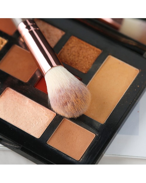 Beauty Tools Oblique Flat Single Double Head Makeup Brush Dual-Use Sculpting Powder Blush Brush