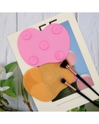 Makeup Brush Cleaner Mat Beauty Sponge Washinhg Scrubber Board Silicone Brush Cleaning Pad