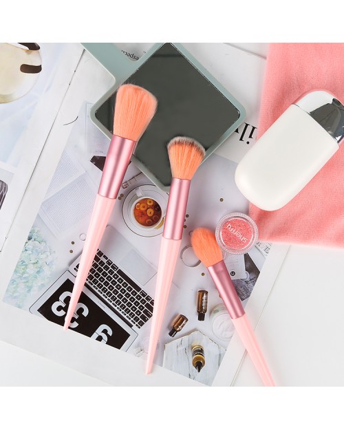  13 Pcs Full Set Makeup Brush Set Travel Cosmetic Beauty Foundation Blush Eyeshadow Lip Make Up Brushes Kit With Bag