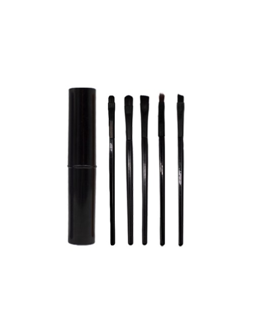 5Pcs Portable Professional Eye Makeup Brushes Set Eyeshadow Eyeliner Eyebrow Brush Lip Makeup Brush Kit