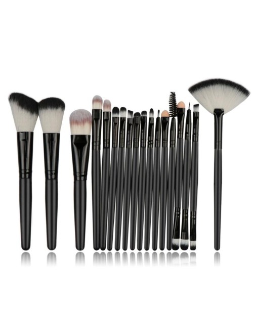 18Pcs Free Combination Eye Shadow  New Private Label High Quality Face Brushes Makeup for Eyeliner Eyebrow Eyelash