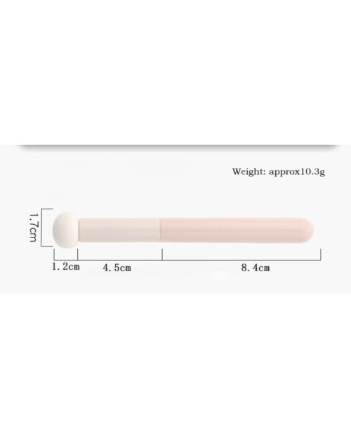  Latest Small Steamed Bun Styling Concealer Brush Sponge Head Brushless Trace Single Concealer Makeup Brush