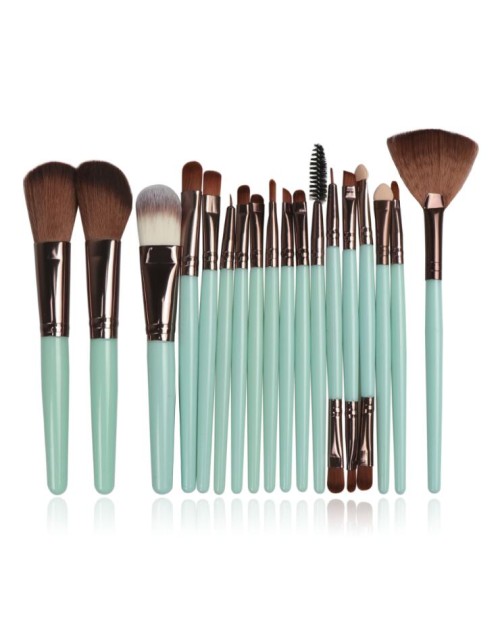 18Pcs Free Combination Eye Shadow  New Private Label High Quality Face Brushes Makeup for Eyeliner Eyebrow Eyelash