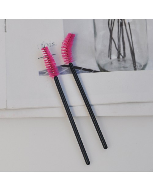 Colorful Disposable Plastic Mascara Wand Lash Brush Comb Makeup Eyebrow Brush tool Eyelash Brush