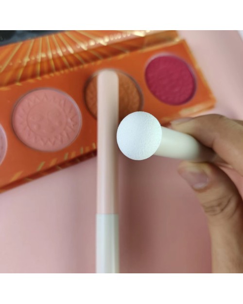  Latest Small Steamed Bun Styling Concealer Brush Sponge Head Brushless Trace Single Concealer Makeup Brush