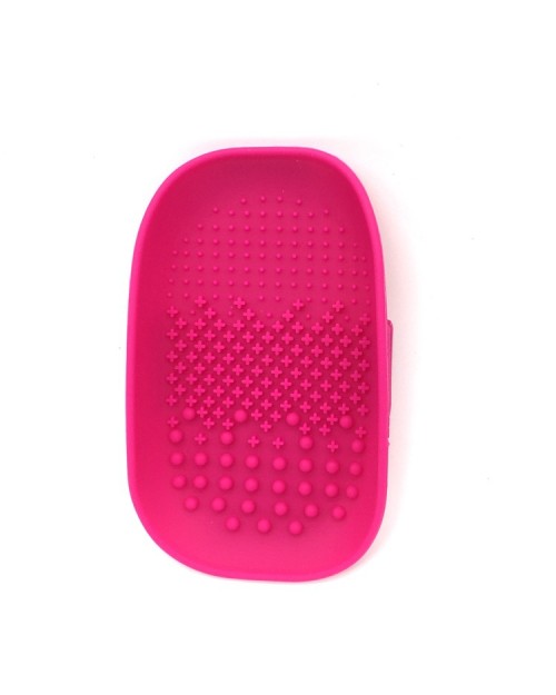 Silicone Circle 15.2*8.3 Makeup Brush Cleaner Pad Cleaning Mat Beauty Tools Brushes Scrubber Mat