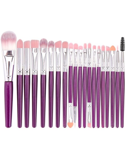 20Pcs Free Combination Eye Shadow  New Private Label High Quality Face Brushes Makeup for Eyeliner Eyebrow Eyelash