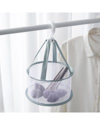 Makeup Brushes Drying Stand Holder Makeup Puff Drying Basket Sponge Holder Storage Net Rack