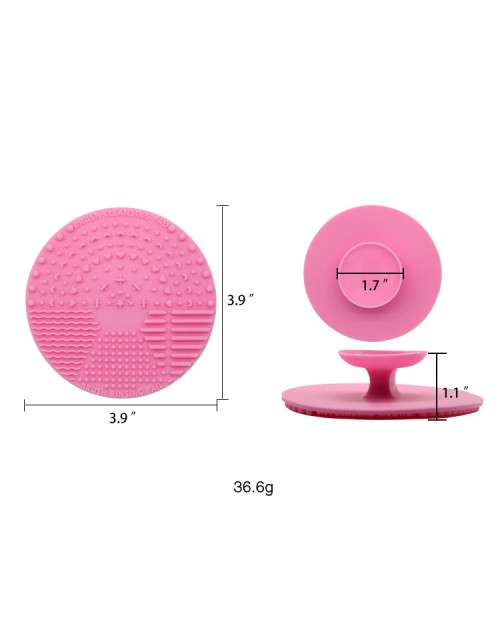 Hot Sale  Makeup Tools Silicone Mat Makeup Brush Cleaner For Women And Girl