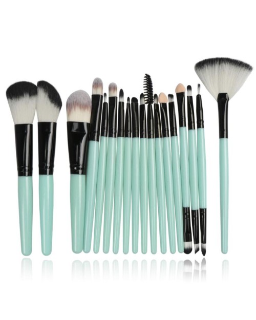 18Pcs Free Combination Eye Shadow  New Private Label High Quality Face Brushes Makeup for Eyeliner Eyebrow Eyelash