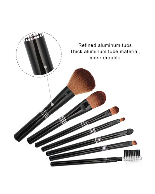 Makeup Brushes Set Women Professional Rhinestone Eye Brushes Makeup Brushes Sets