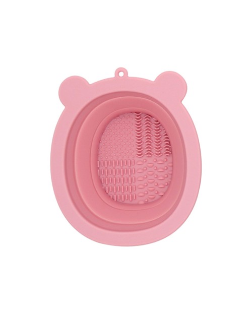 Beauty Tool Washing Folding Bowl Makeup Brush Cleaner Silicone Scrubber Board Cosmetic Make Up Cleaner