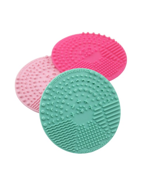 Hot Sale  Makeup Tools Silicone Mat Makeup Brush Cleaner For Women And Girl