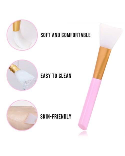 Cosmetic Tools SPA Makeup Brush Soft Silicone Face Mask Brush