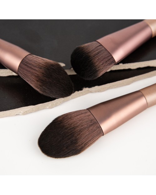 Professional Makeup Tools 12Pcs Face Concealer Eyeshadow Foundation Powder Makeup Brush Kit