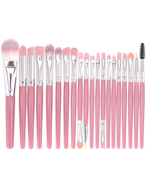 20Pcs Free Combination Eye Shadow  New Private Label High Quality Face Brushes Makeup for Eyeliner Eyebrow Eyelash