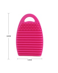  Hot Sale  Beauty Pink Silicone Makeup Brush Cleaner For Women