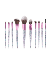 High Quality Synthetic Fiber Makeup Brush Set For Women