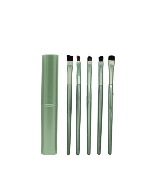 5Pcs Portable Professional Eye Makeup Brushes Set Eyeshadow Eyeliner Eyebrow Brush Lip Makeup Brush Kit