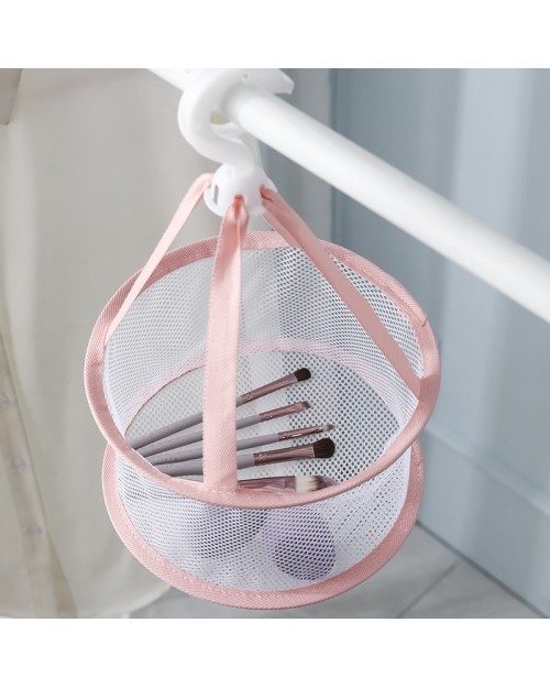 Makeup Brushes Drying Stand Holder Makeup Puff Drying Basket Sponge Holder Storage Net Rack