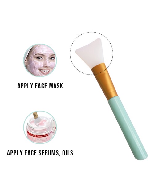 Cosmetic Tools SPA Makeup Brush Soft Silicone Face Mask Brush