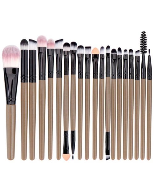 20Pcs Free Combination Eye Shadow  New Private Label High Quality Face Brushes Makeup for Eyeliner Eyebrow Eyelash