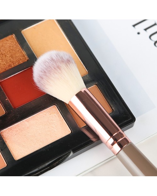 Beauty Tools Oblique Flat Single Double Head Makeup Brush Dual-Use Sculpting Powder Blush Brush