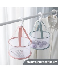  Net Rack Beauty Cosmetic Sponge Egg Drying Net Sponge Dryer Basket For Powder Puff Makeup Drying Stand Holder