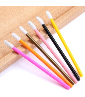 Disposable Lip Brushes Make Up Brush Lipstick Lip Gloss Wands Applicator Tool Portable Lipstick Brush