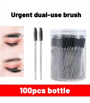 50PCS 100PCS Disposable Eyelash Brush Nylon Plastic Disposable Eyelash Mascara Wands for Eyelash Extensions Mascara Brushes